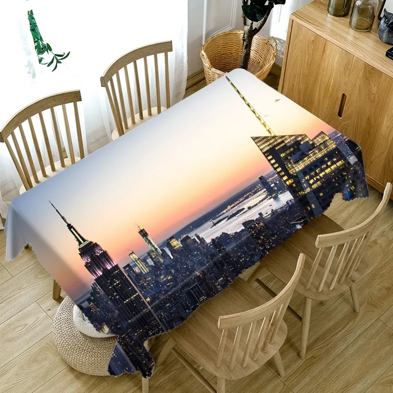  Table cloth Rectangular 3D Football Field Printed Tablecloth Home Protection and decoration Elegant