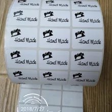 500 шт 30X20 мм Ручная работа наклейка s Pipelining цифровая наклейка/бирка для одежды клейкая наклейка/стикер ручной работы и печать этикеток