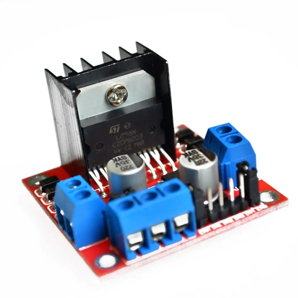 

10pcs/lot New Dual H Bridge DC Stepper Motor Drive Controller Board Module L298N