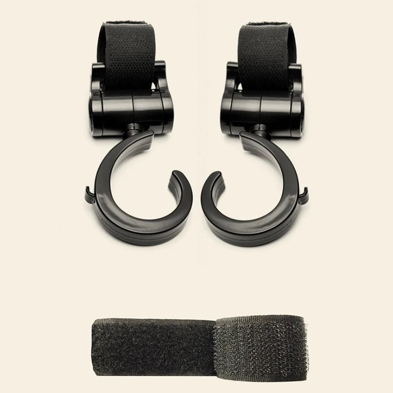 

2pcs/Set Pram Stroller Hook Bag Handle Grab Hook Holder Stroller Useful Props Hanger Hooks Props Toys For Children