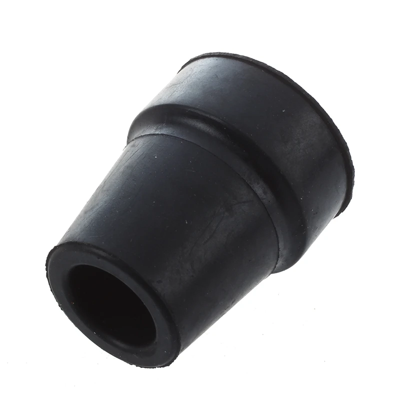 Новый 19 мм 3/4 "черная резиновая устойчивость к скольжению подпорка вставка костыль наконечник