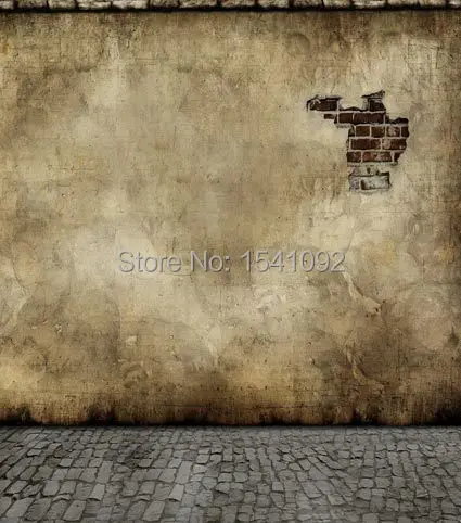 

3X3M Customize vinyl photography backdrop brick wall wood computer print background for photo studio L538