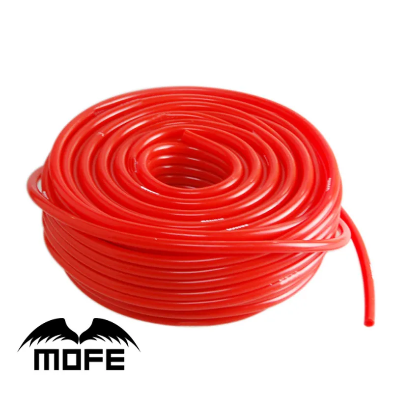 

8-29 Mofe 10M Red Silicone Vacuum Tube Pipe ID 3mm/4mm