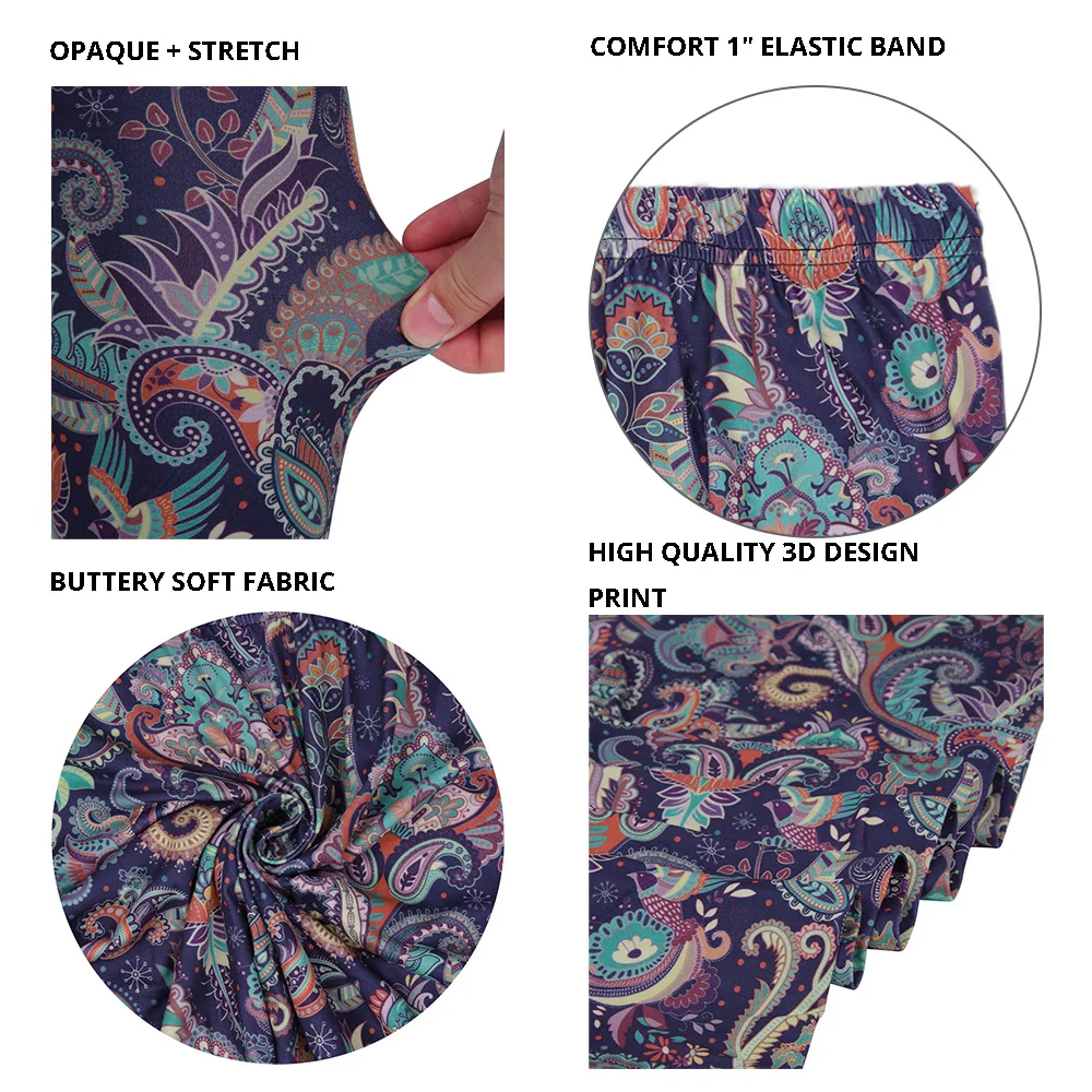 paisley printed leggings for women  (9)
