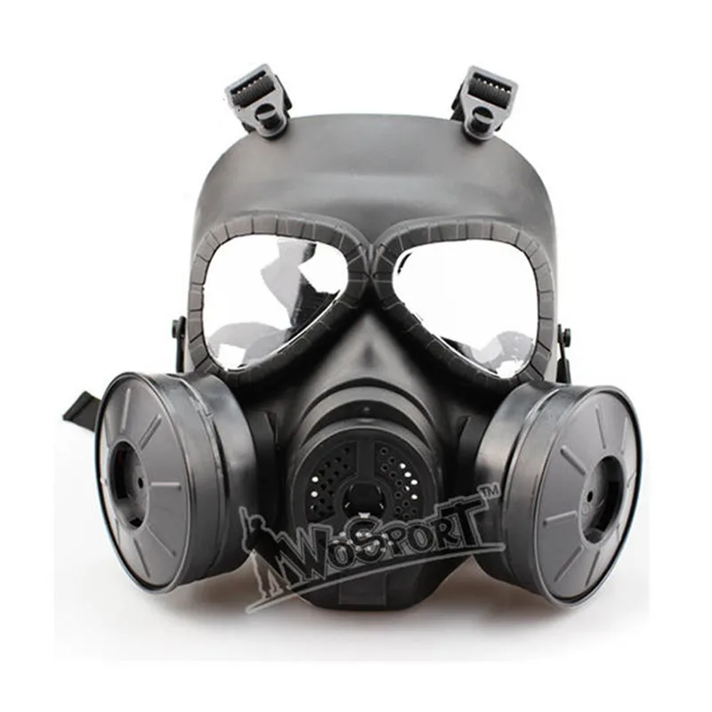 WoSporT военные тактические маски для лица CS Wargame Airsoft Шлем оборудование два