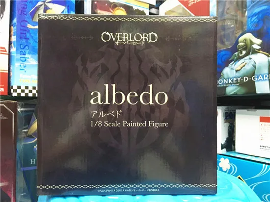 GZTZMY Overlord albedo with pillow Sexy girls Anime PVC Action Figures toys Anime figure Toys Anime figure doll For Kids Gifts5