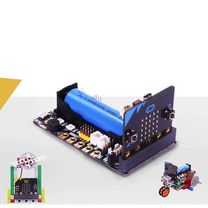 Микро: Плата расширения бита строительный блок двигатель рулевое управление макетная плата комплект микробит датчик GPIO