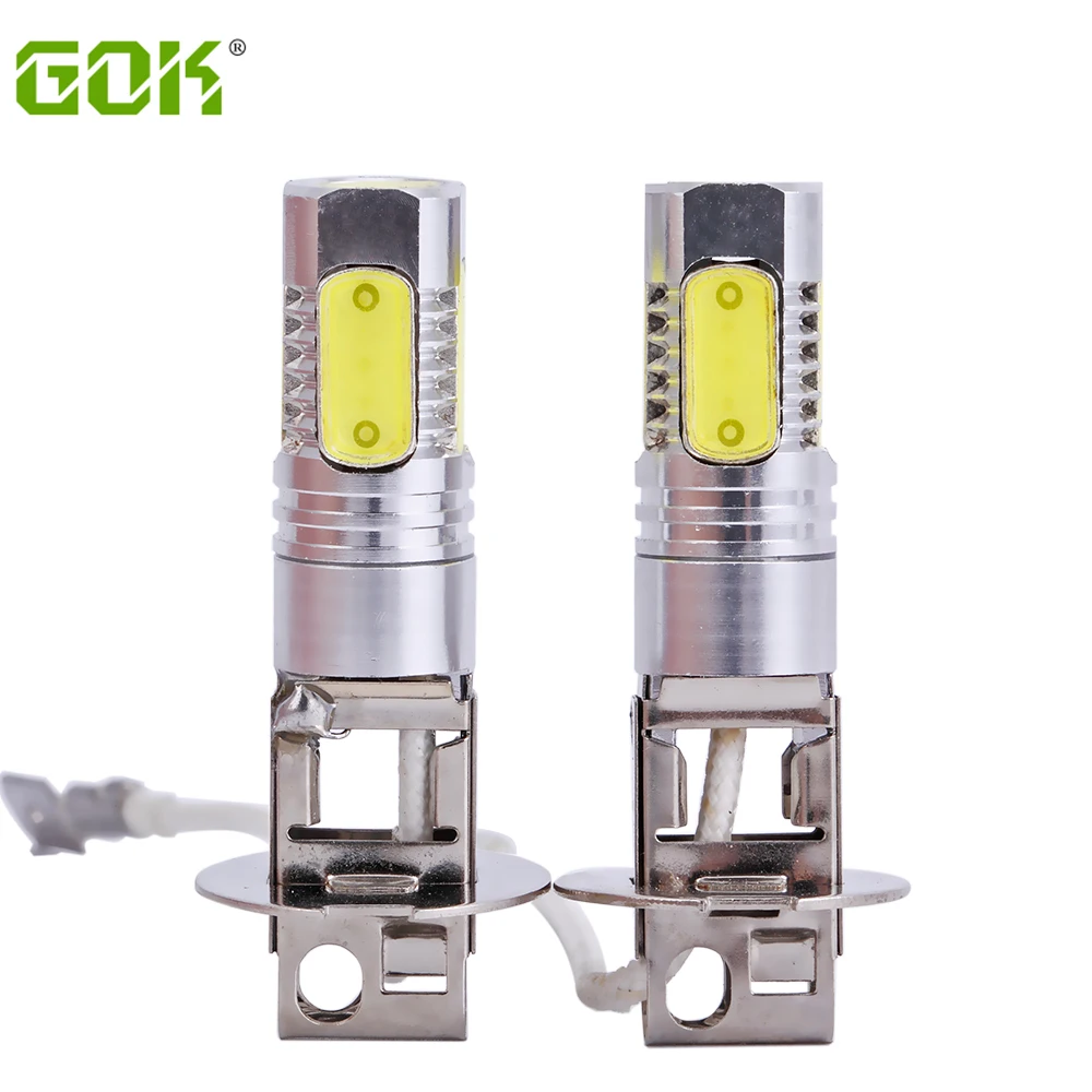 2PCS H3 7.5W led Super Bright Car LED Front Headlights High Power Light h3 h1 880 881 Fog Bulb Lights Lamp 12V White | Автомобили и