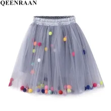 Bebê princesa meninas tutu saias 3 camadas de tule macio pompom bola puff saia crianças menina pettiskirt de fundo saia meninas roupas