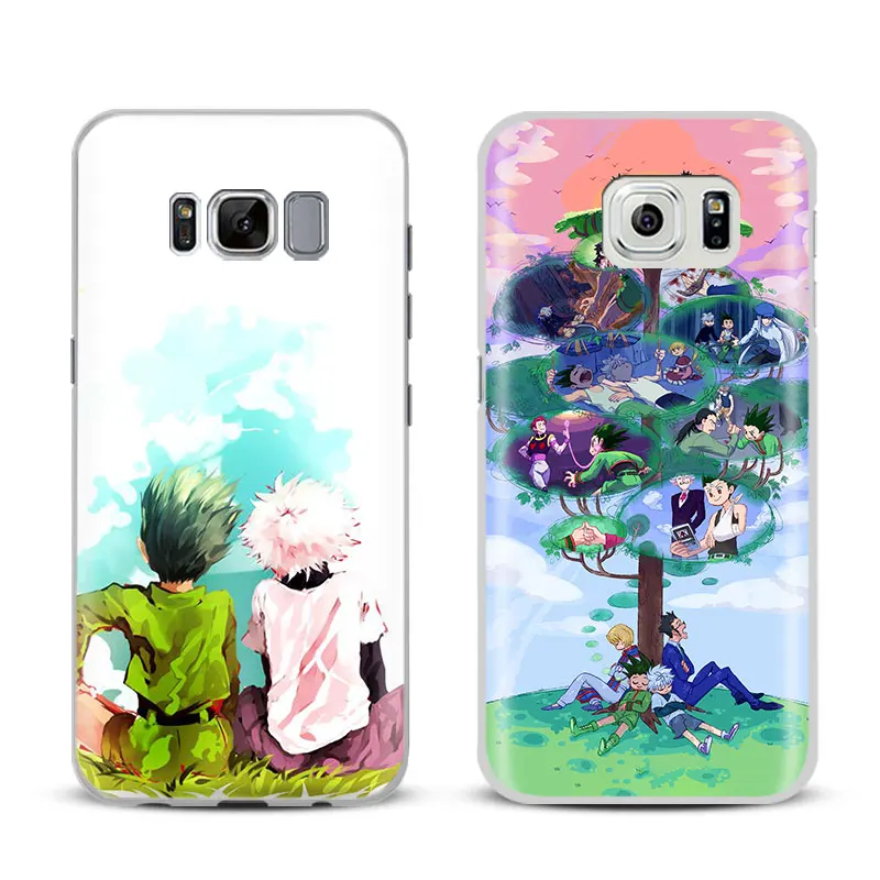 

Hunter Hunter Gon Anime Phone Case Cover Shell For Samsung Galaxy S4 S5 S6 S7 Edge S8 Plus Note 8 2 3 4 5 A5 A7 J5 2016 J7 2017