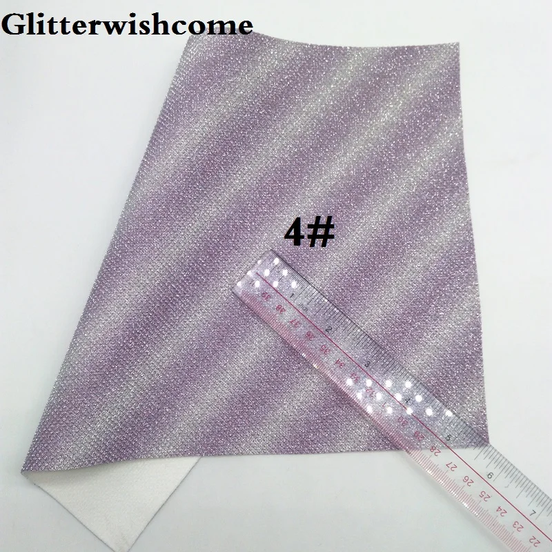 Glitterwishcome 21X29 см, размер А4, винил для бантов, алмазная массивная блестящая кожаная ткань, винил, TPU кожа для бантов, GM162A