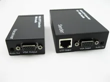 REDAMIGO 300m HD 1080P VGA UTP Extender 1×1 Splitter with Audio over Cat5/5e/6 RJ45 ethernet cable for projector HDTV VGA300M
