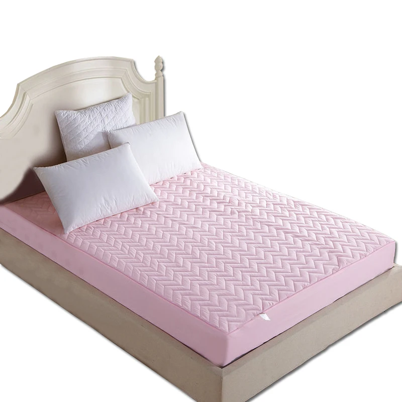 Buy quilted Mattress protective Cover with Rubber