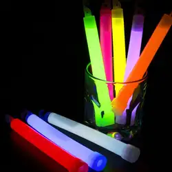 6 дюймов химический фонарь химическая дневной свет Stick с крюком Рождество Хэллоуин украшения вечерние клубы поставок 1 шт