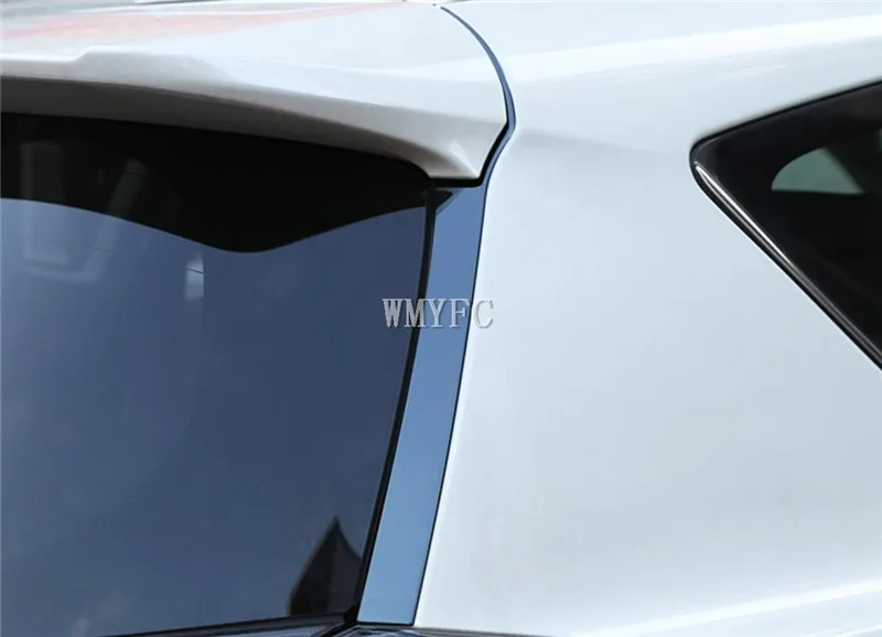 Подходит для Toyota RAV4 спойлер на заднее окно боковой скос накладка столб пост гарнир молдинг акцент