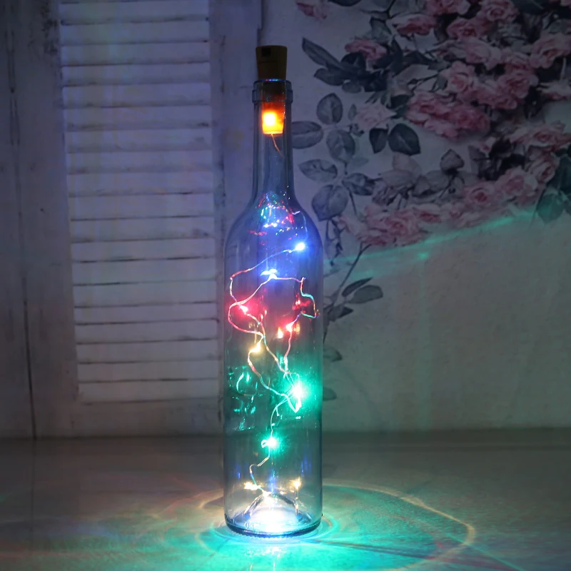 

Z10 2M 20LED Christmas Garland Copper Wire LED String Lamp Fairy lights For Indoor New Year Xmas Wedding Decoration