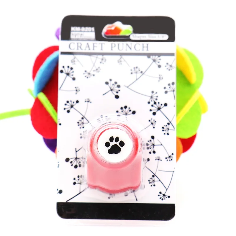 DIY ударный резак инструменты для детей подарок мини ремесло удар красочные бумаги ремесло удар печать бумажный альбом бирки карты Ремесло - Цвет: Cat claw