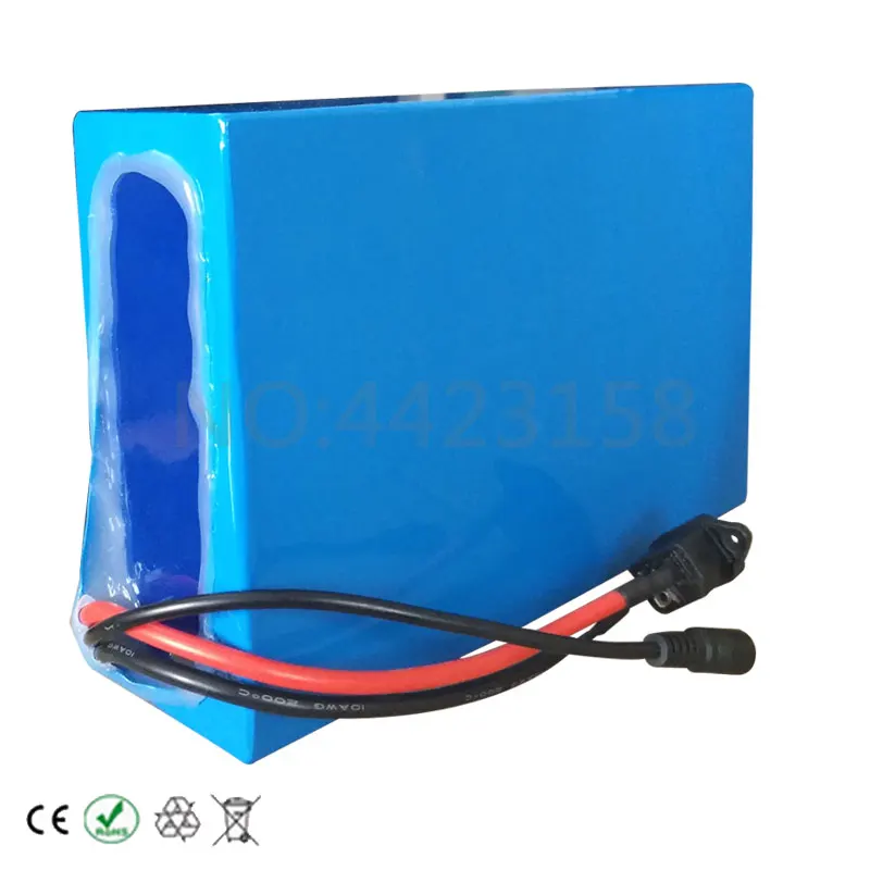 Best Free Customs Duty E-Bike Battery 48V 35AH High Power 1500W Lithium Battery Pack for 48V Electric Bike with 54.6V Charger 30A BMS 3