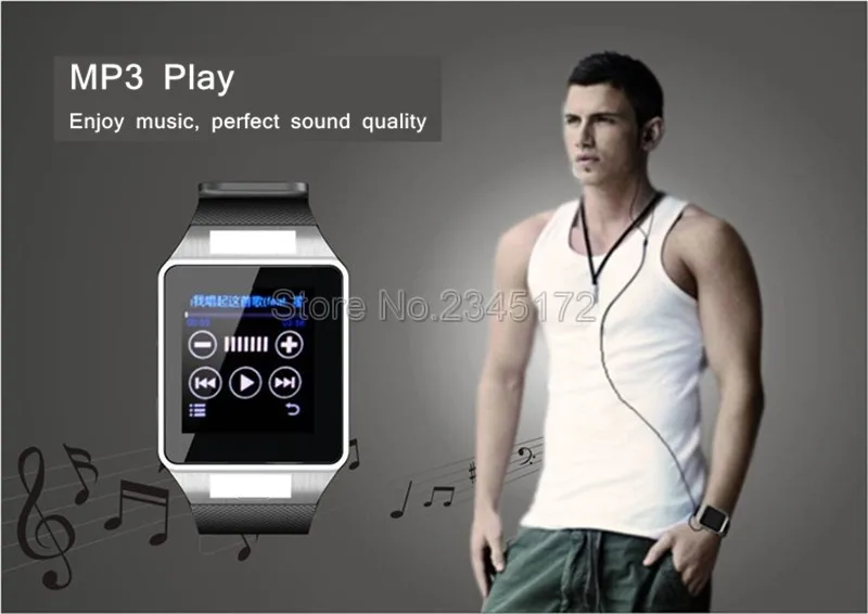 font b Smart b font font b Watch b font DZ09 Bluetooth Smartwatch Support SIM