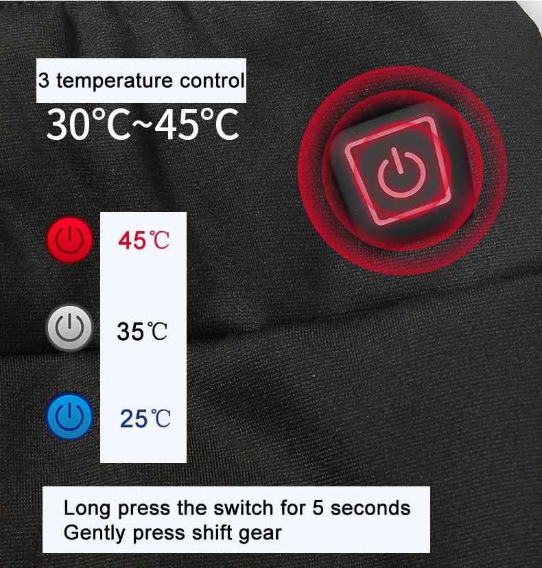 LOMAIYI USB pantalones calientes de invierno para hombre Pantalones gruesos de lana de visón para h