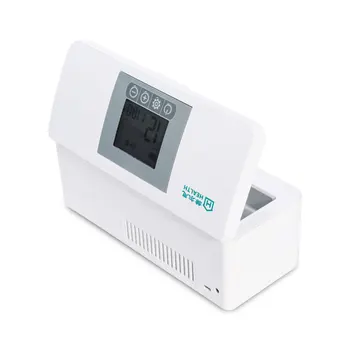 

Mini Insulin Cooler Box.Can be charged Travel Insulin Cold Storage Box.Heating And Cooling Accommodate 3pcs Insulin Pen DC5V 12V