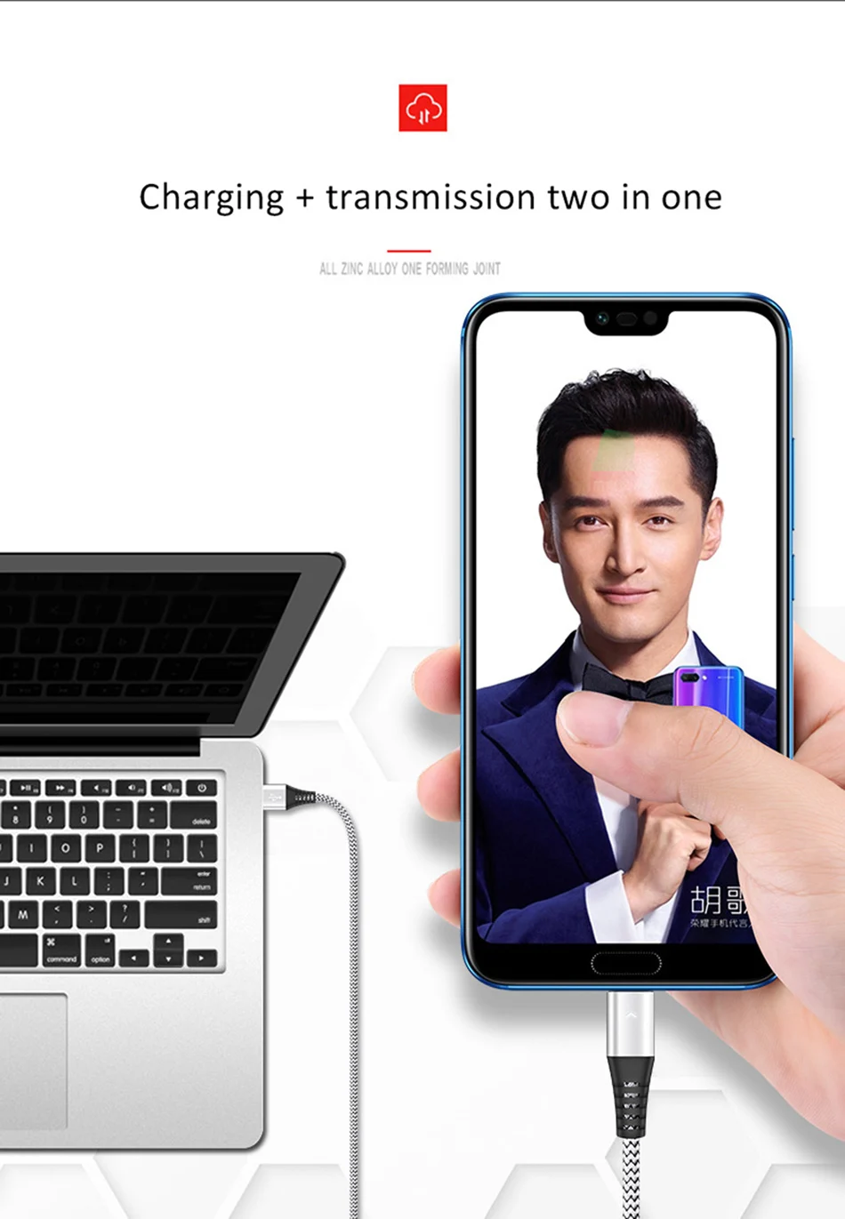 NOHON Led USB Type C Charge Sync Data Line For SamSung Gaxaly S8 Plus 2.4A Fast Charging For Xiaomi Mi5 Phone Charger Cable 1 (14)