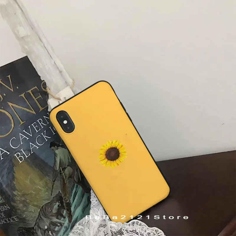 Funda de teléfono de diseño único de lujo de girasol amarillo de belleza Babaite para iPhone 8 7 6 S Plus X Xs Xr xsMax 5 5S SE 5c cubierta Funda de teléfono de diseño único de lujo de girasol amarillo de belleza Babaite para iPhone 8 7 6 S Plus X Xs Xr xsMax 5 5S SE 5c cubierta