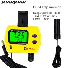  PH Meter Tester Water Quality Online Monitor PH Temp Meter pH-991 Acidimeter Analyzer for Aquarium Swimming Pool 