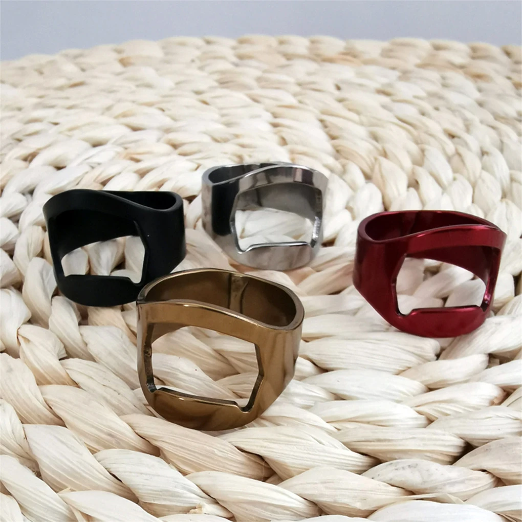 

Feiqiong 4pcs Multi-function Opener Ring-Shape Beer Bottle Stainless Steel Ring Bottle Opener Kitchen Gadgets Hot 2019