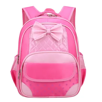 

ZHIERNA Student's Bag Girl's Backpack Boy's Double Shoulder Bag High Quality Nylon Pack Cute Butterfly Wrap For 1-5 Grade Pupil