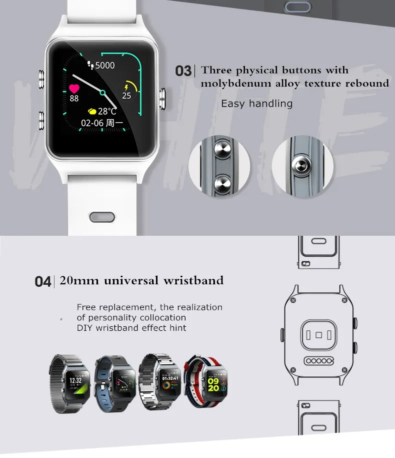 Iwown P1C lsmart спортивные часы браслет для бега Водонепроницаемый GPS динамический