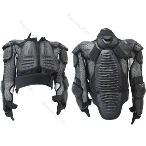 

Motorcycle Body Armor Riding Spine Chest Protective Racing Jacket Gear S To 3XL New