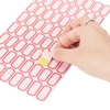 10 sheets/pack Self Adhesive Sticky Label Stationery Stickers Writable Name Blank Note Label Bar Sticker ► Photo 1/6