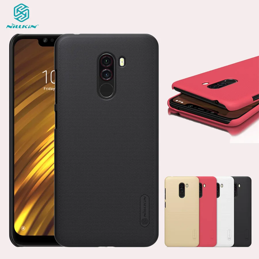 Чехол NILLKIN для Xiaomi Pocophone F1 оригинальный матовый чехол из поликарбоната жесткая
