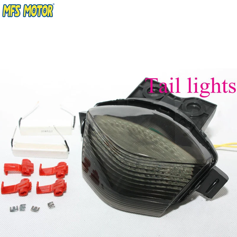motorcycle parts LED Tail Brake Light For Kawasaki Ninja ...