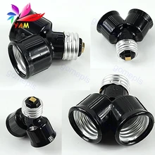 E27 базы света лампочка, розетка отклонения в размерах на 1-2 сплиттер разъем для конвертера, адаптера-15