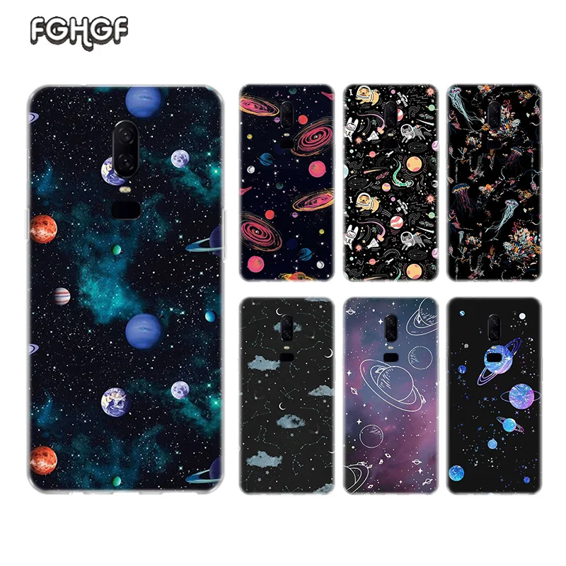 

Extraterrestrial Planets Luxury Soft TPU Silicone Phone Back Case For OnePlus 7 Pro 5 5T 6T 6 3 3T Fundas Printed Cover Coque