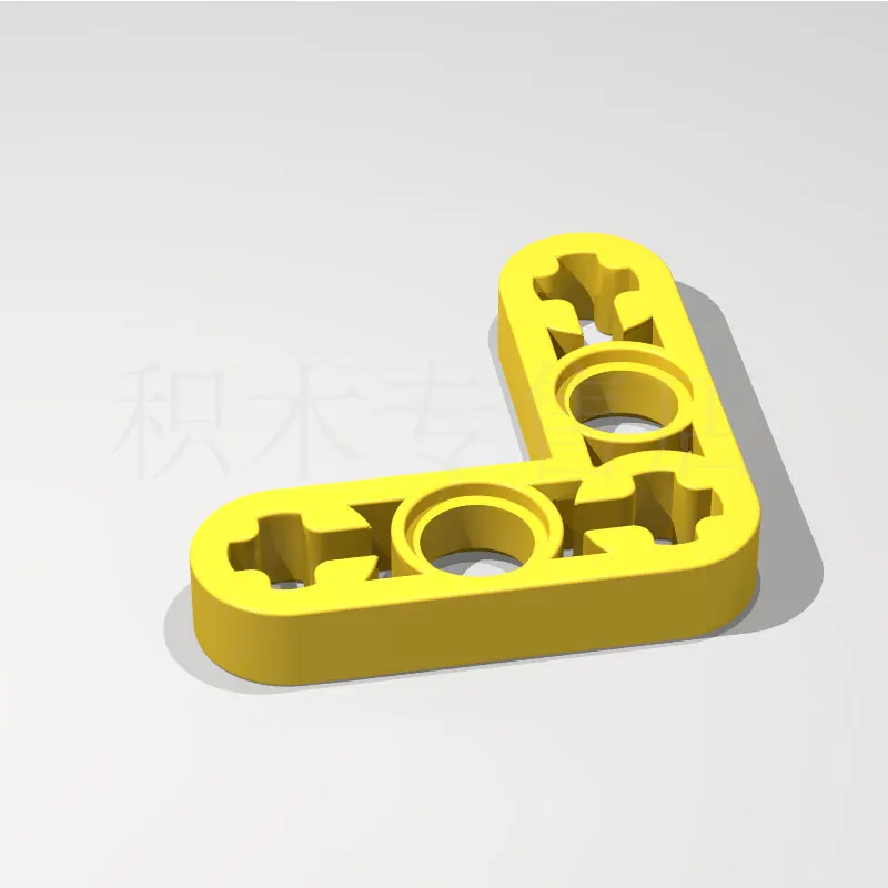 

10 pieces Small particle 3x3L type with shaft hole bending arm compatible with legao 32056 parts building blocks Toys