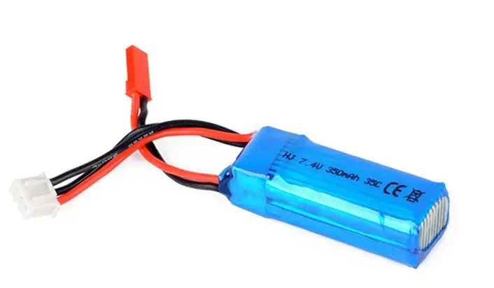 3 шт./лот 2S 7,4 V 350mAh 35C Lipo батарея для мини RC вертолет Квадрокоптер модель самолета DLG1000 F300BL DTS130