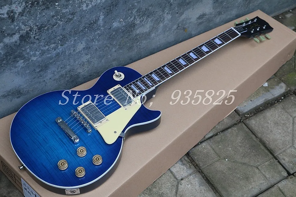 

Hot Sale Time-limited  Guitars 2017 Line Up Sea Standard Lp Electric Guitar,chrome Hardware Guitar,free Shipping