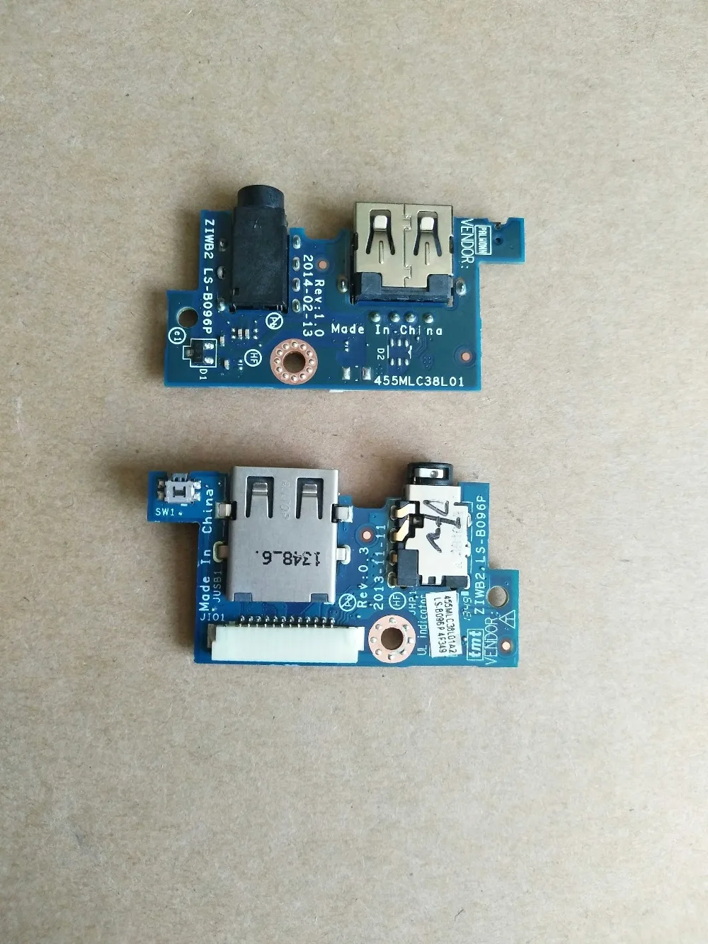 Подлинная для Lenovo B40 45 70 305 B50 30 75 USB аудио Плата ZIWB2 LS B096P работает|Компьютерные
