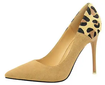

Zapatos Mujer Ladies Pumps Bride Party Women Woman Wedding Shoes Zapatos Mujer Sexy High Heels Leopard Nice Spring P161616