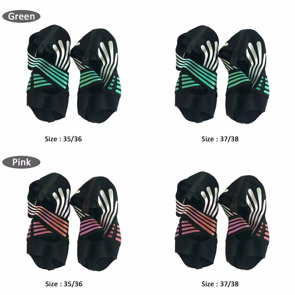 Yoga Socks Insoles Ballet Non-slip Sport Pilates Socks  (6)
