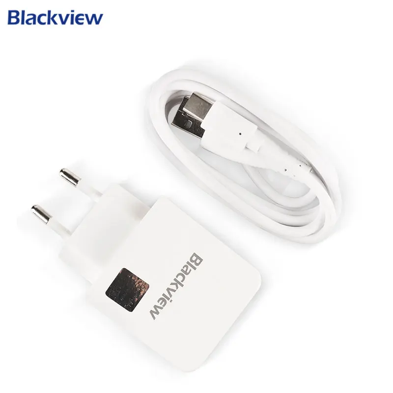 

For Blackview BV8000 Pro Charger+1M Type-C Wire Cable 5V 2A EU Standard USB Adapter Charger for Blackview BV9000 Pro/Ulef Armor2
