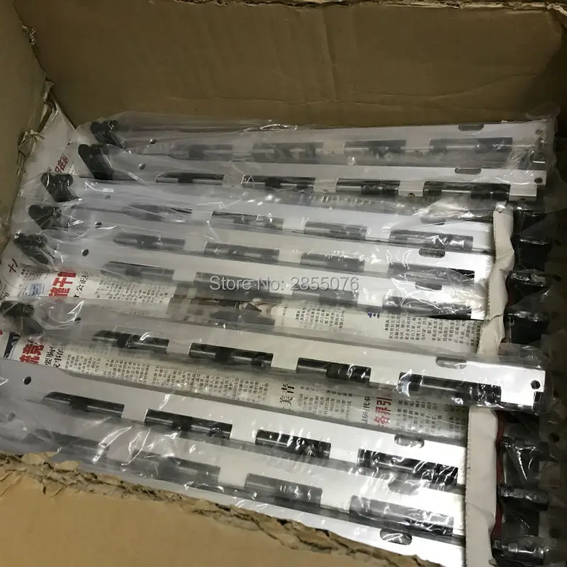 

6 pieces high quality GT-1304 Hengoucn Gripper Bar for GT-Platen windmill machine Length 440mm