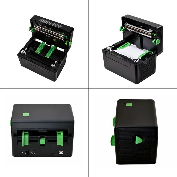 Milestone Thermal Printer with High Quality 108mm 4 inch Thermal Label Barcode Printer USB Port MHT 4