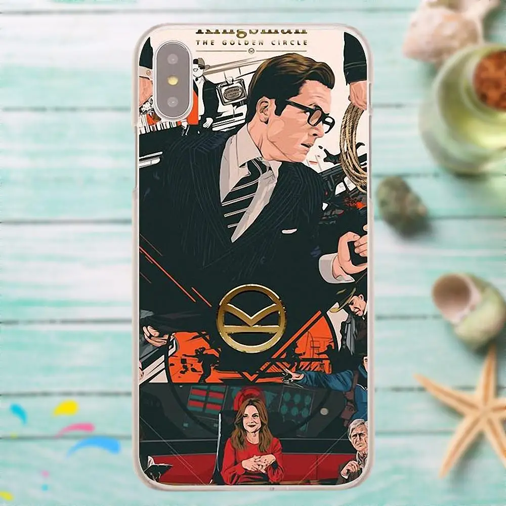 Мягкий защитный чехол Kingsman The Golden Circle для Xiaomi Redmi Mi Note 7 8 9 SE Pro Lite Go