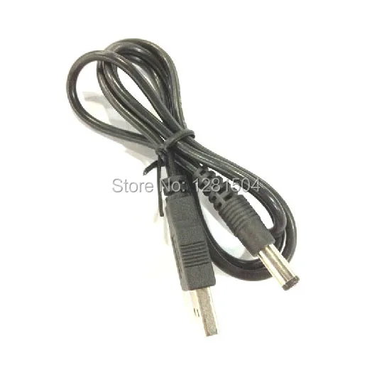 80 см USB кабель питания 5,5 мм* 2,1 мм кабель-Переходник USB в DC 5,5*2,1 мм силовой кабель джек 1000 шт./лот