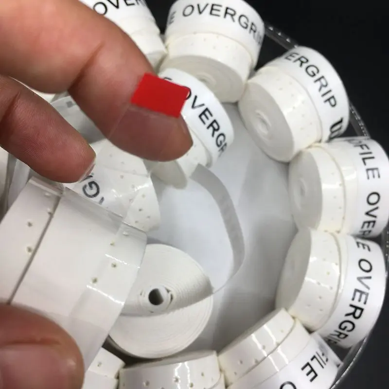 60 قطعة (الأبيض) ZARSIA مضرب overgrip تنس overgrip مضارب التنس استبدال قبضة ، قبضة الريشة