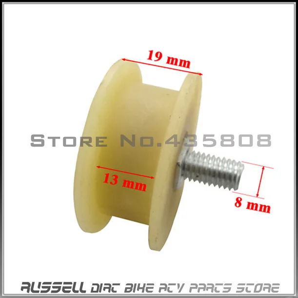 Motorized Bicycle Idler Pulley Chain Tensioner Roller 49cc 60cc 66cc 80cc RU Motorized Bicycle Idler Pulley Chain Tensioner Roller 49cc 60cc 66cc 80cc RU